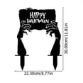 thumbnail image 3 of Fiudx Artículos en oferta con ofertas flash Halloween Gartenstecker Aus Metall Halloween Garten Dekorationsstecker Metall Gartenschilder Mit Schwarzen Handen Schwarze Hande Aus Metall Bodenschild, 3 of 7