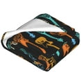 thumbnail image 2 of Bingfone Colorful Guitar Print Flannel Fleece Blanket Throw Blanket for Bed,Sofa,Couch,Travel,Camping(40"x30" ), 2 of 8