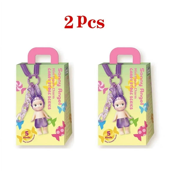 S Angel Petite Poupée Angel Candy House Series Boîte Surprise Poupée Porte-Clés Pendentif Fait Main Pendentif Cadeau