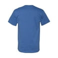 thumbnail image 5 of COUVER Durable High Density Cotton Heavyweight T Shirt Retro Heather Royal Medium (Mens), 5 of 5