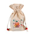 thumbnail image 1 of Fabric Storage Organizer Spring Decor Packaging Bag Bead Cotton Printing Cartoon Pattern Cotton Sack Apple Candy Gift Bag Bedding Storage,Closet Organizer,Foldable Storage,Drawstring Storage Bag,Quil, 1 of 5