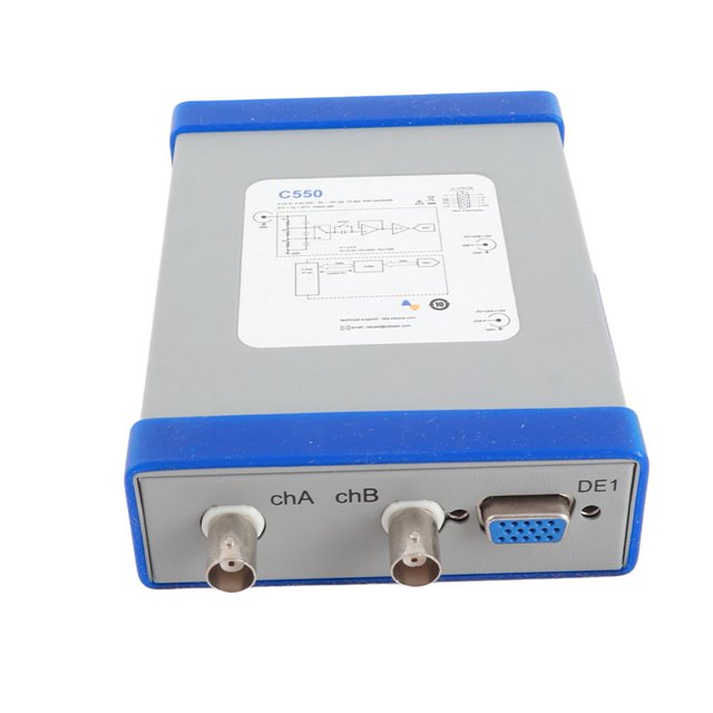 Osciloscopio de 2 Canales PC Virtual de Alta Precisión de Alta Precisión PC Para Suministro de Energía Solar Creadores de Bricolaje Inspecció de Automóviles Sistemas de