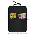 thumbnail image 5 of YIYI GUO, Black, Backseat Protector Seat Covers, 2 piece, 5 of 6