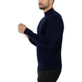 thumbnail image 3 of X RAY JEANS Mens Mock Neck Sweater Pullover, Navy, 3XL, 3 of 10