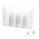 thumbnail image 1 of Caja de almacenamiento para puerta de armario de cocina, capacidad de carga de 7 kg, fácil de instalar, autoadhesiva, organizador de armario de cocina montado en la pared., 1 of 8