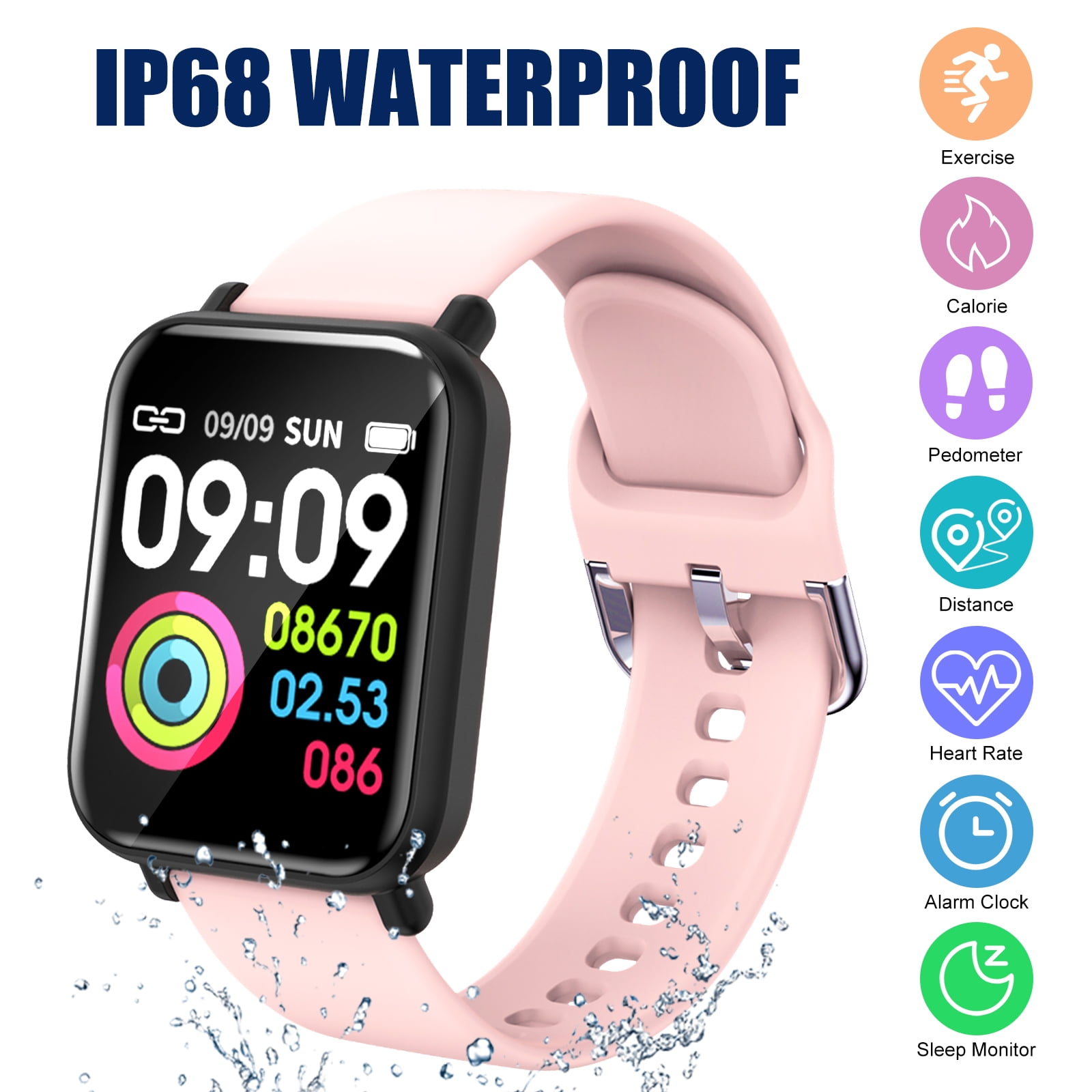 waterproof smart watches for swimming