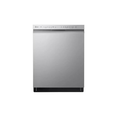 LG ADFD5448AT 24 inch 48dBA Stainless Front Control Dishwasher with QuadWash
