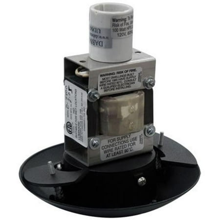 

Dabmar Lighting P-HLD-70 Globe Holder Black - Incan 120V