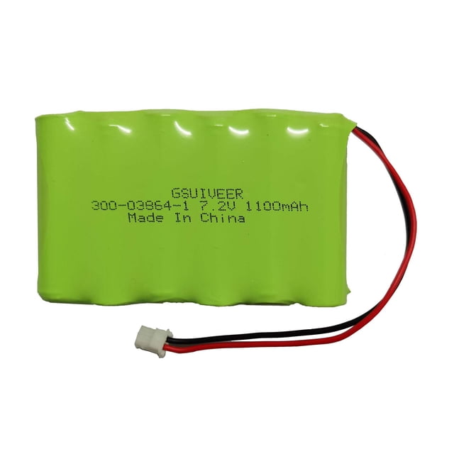 Batería GSUIVEER 300-03864-1 7,2 V 1100 mAh para alarma Honeywell
