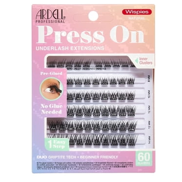 Ardell Press On Lash Clusters, Wispies Natural Pre-Glued Eyelash ...