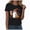 Black, variant on TOWED22 Halloween Shirt for Women Funny Ghost Costume Tshirts Halloween Short Sleeve Graphic Tee Tops(Black,3XL)