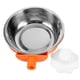thumbnail image 2 of Tazón de acero inoxidable desmontable para perros tazón de almacenamiento de mascotas de jaula adjunta, 2 of 8