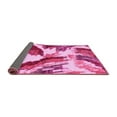 thumbnail image 2 of Ahgly Company Indoor Rectangle Abstract Pink Modern Area Rugs, 2' x 5', 2 of 4