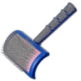 thumbnail image 2 of Show Tech Tuff On Tangles Long Pin Slicker Brush For PetsSoft SZRH A-W, 2 of 3