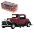 thumbnail image 4 of 1:32 Classic Car Model Alloy Vintage Simulation Toy Antique Pullback Opened Doors Model Toy, 4 of 15
