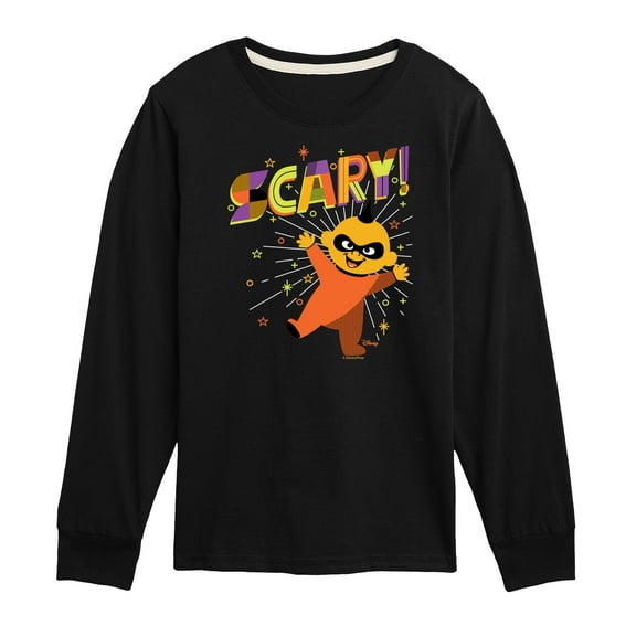 Disney - The Incredibles Halloween - Scary Jack Jack - Toddler & Youth Long Sleeve Graphic T-Shirt