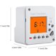 thumbnail image 2 of Temporizador electrónico Temporizador digital Interruptor de control inteligente programable Temporizador retroiluminado para electrodomésticos Farolas (220V AC) JFHHH pequeña, 2 of 5