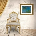 thumbnail image 3 of Monet, Claude 32x25 Gold Ornate Wood Framed with Double Matting Museum Art Print Titled - Wisteria, 3 of 4