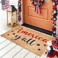 thumbnail image 4 of Non Slip Doormat Patriotic Entrance Rug, Durable Easy Clean Indoor Outdoor Floor Mat, Waterproof Entryway Rug for Kitchen Bathroom Laundry Room, Machine Washable Anti Skid Welcome Mat for Home Decor, 4 of 7