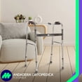 thumbnail image 3 of MEDICAL STORE Andadera de Lujo Adulto Tercera Edad Modelo Fabricada En Acero De Alta Resistencia Altura Ajustable 6 Alturas y Plegable Por Medio de Palancas, 3 of 9