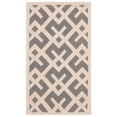 thumbnail image 2 of Safavieh Courtyard Alvin Geometric Indoor/Outdoor Area Rug, Gray/Bone, 2' x 3'7", 2 of 11