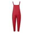 thumbnail image 4 of Women Loose Jumpsuit Overalls Casual Playsuit Polyester Daily Party, 4 of 4