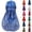 Blue, variant on SGFCWSX Men Pirate Headscarf,Amoeba Long-Tail Silk-Like Soft Smooth Lightweight Wigs & Toupees Green