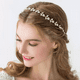 thumbnail image 3 of Diadema De Cristal Para Novia Con Diamantes De Imitación Plateado, 3 of 5