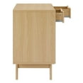 thumbnail image 2 of Pemberly Row Modern / Contemporary Wood Cat Cabinet in Oak Finish, 2 of 17