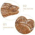 thumbnail image 3 of TABLETREANDS Cesta Tejida Para Y Pan Con Para Organizar Snacks En Cocina, 3 of 6