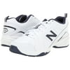 New Balance KX624NWY Little Boy's White/Navy Blue Sneakers
