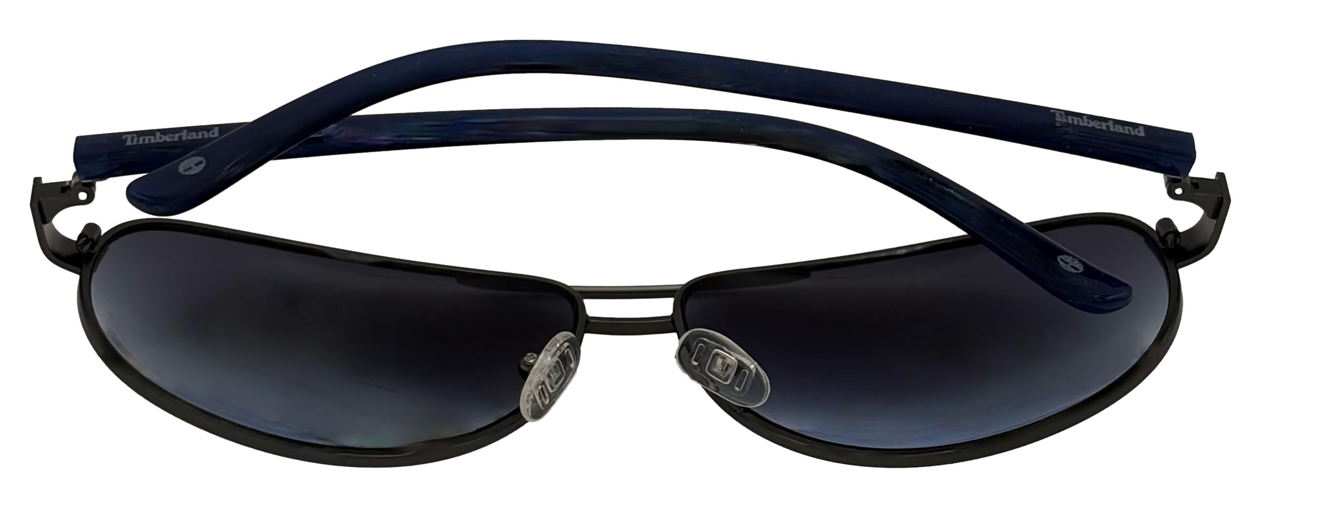 Timberland Men Gunmetal Sunglass Metal Aviator, Gradient Lens TU00013. 9B