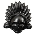 thumbnail image 3 of Spooky Aztec Death Whistle Scream Skull para Halloween (), 3 of 4