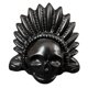 thumbnail image 1 of Silbato Auténtico Azteca Gritando Guerra para Accesorios Broma Halloween, 1 of 9