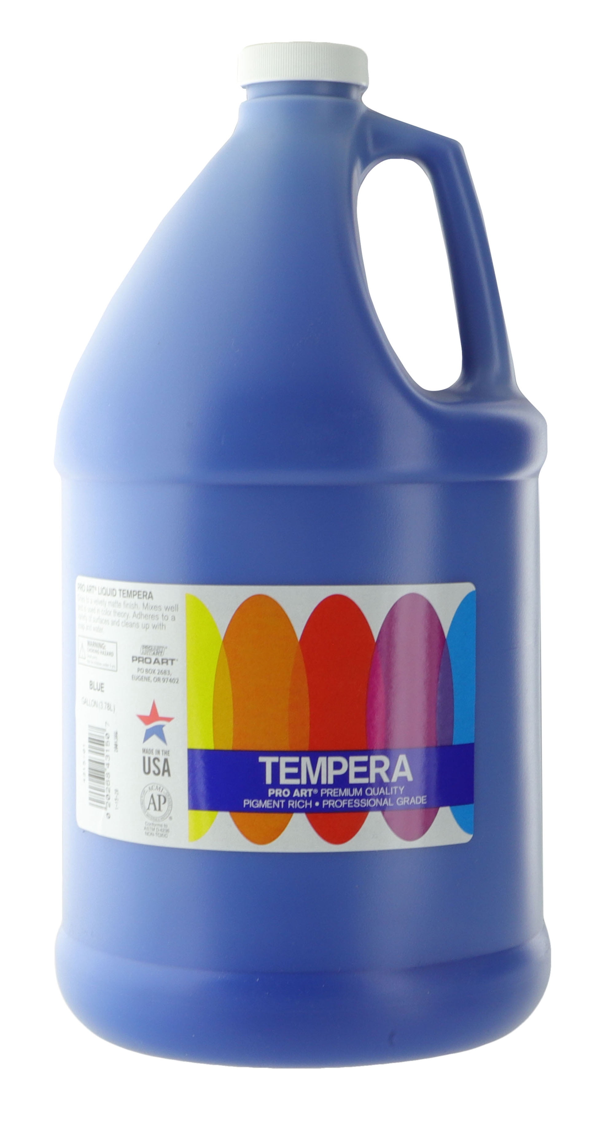 Pro Art Liquid Tempera Paint Gallon Phthalo Blue