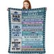 thumbnail image 1 of LHSHID Gifts to My Dad Blanket Super Soft Cozy Warm Flannel Throw Blanket for Couch Sofa Bed Christmas Father's Day Dad Birthday Gifts Idea 60"x80", 1 of 7