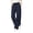 5610-DARKBLUE, variant on TEMOFON Sweatpants for Women Wide Leg Casual Baggy Pants High Waisted Elastic Drawstring Lightgray Sweatpant with Pockets XL