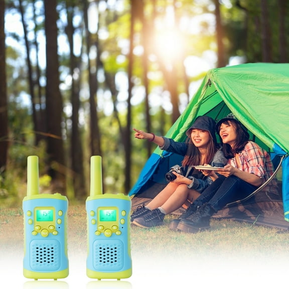 CQCYD Toys under $5 Walkie Talkies for Kids 22 Channels Radio Toy, 2 Pack Walkie Talkies for Kids Birthday Gifts for 3 4 5 6 7 8 Year Old Boys Toys 2 Way Radio Toy for Camping Hiking