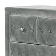 thumbnail image 2 of Benjara Zoha 59 Inch Wide Dresser Chest, 7 Drawer, Solid Wood, Gray Upholstery, 2 of 2