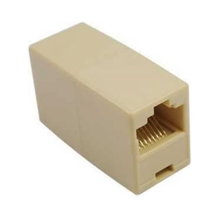 RJ45 Ethernet Cable Connector  F-to-F Type  Almond Color price history on PriceWatchPro