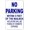 Warning Sign 1, variant on Warning Sign Funny Retro No Truck Parking Metal Sign - 8"x12", Rustic Art Wall Decor for Indoor/Outdoor, Gift/Traffic Zones