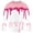 AA~Pink2442, variant on Hiijoy Boys UPF 50 Long Sleeve Rash Guard Quick-Dry Ice-Cream Swim Shirt Top, Sizes 3-4
