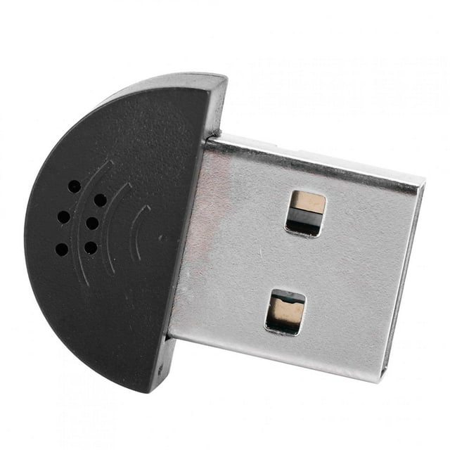 USB Microphone, Simple 360° Omnidirectional Super Mini USB 2.0 Microphone Mic For Computer PC For Laptop PC