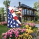 thumbnail image 1 of PatrioticS Garden Flag Double Sided USA Flag USA 4th July Independence Day Home Farmhouses Decor 12x18 Inch, 1 of 6