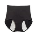 thumbnail image 4 of PMVFHDE Women Front Back Leak Proof Menstrual Sanitary Pants High Rise Cotton Underwear Plus Size Cycle Briefs Cotton Underwear For Women Black,M, 4 of 4