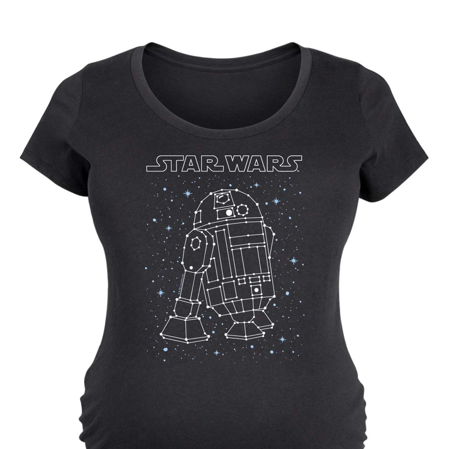 Star Wars - R2D2 Constellation - Women's Maternity Scoop Neck Graphic T-Shirt