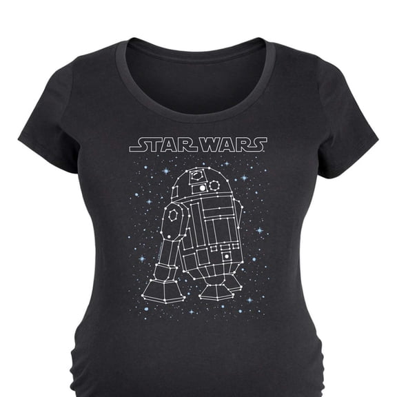 Star Wars - R2D2 Constellation - Women's Maternity Scoop Neck Graphic T-Shirt