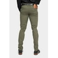 Victorious Men's Basic Casual Slim Fit Stretch Chino Pants DL1250 Olive 28/32