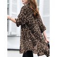 thumbnail image 5 of ZANZEA Women's Korean Leisure Chiffon Sunscreen Long Sleeved Cardigans, 5 of 6