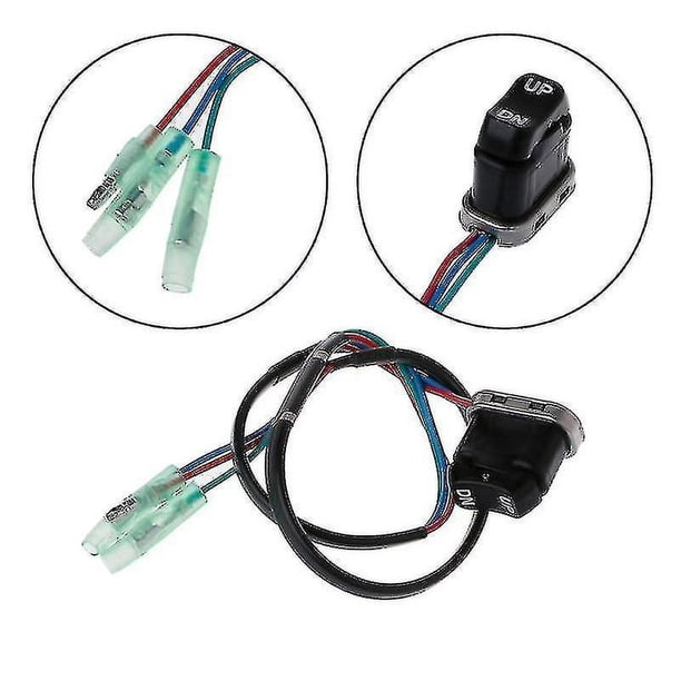 Conjunto de interruptor de inclinación y ajuste Control remoto para motor fueraborda